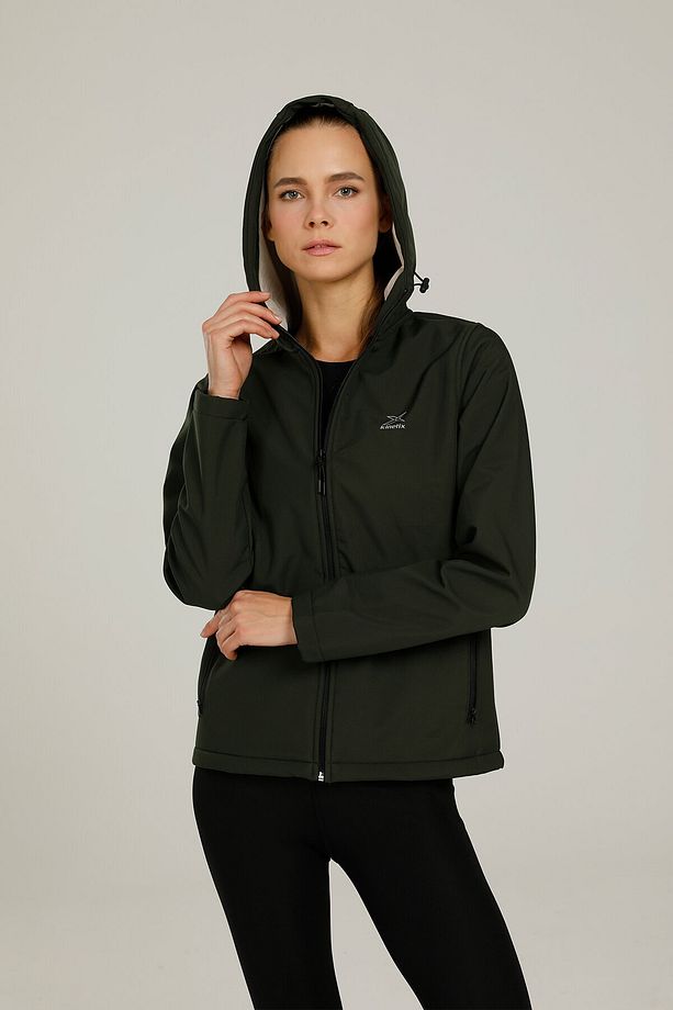 Sn909 Basıc Softshell W Haki Kadın Softshell - 1