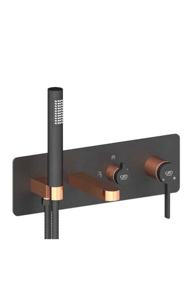 Mka165-S-R Mix Combined Built-In Bathroom Faucet