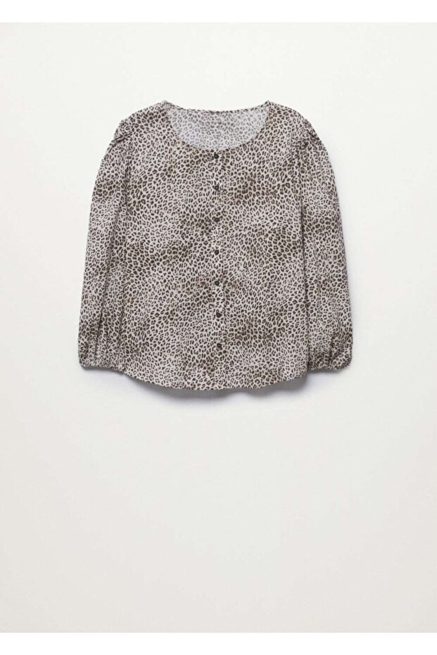 Leopar Desenli Bluz - 3