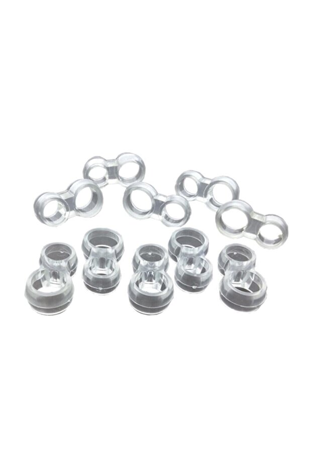 10 Adet Plastik Kapı Kolu Stoperi - Kapı Kolu Tamponuye - 2