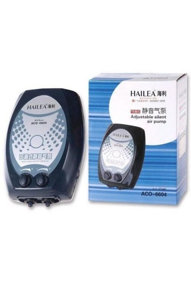 Aco-6604 Çift Çıkışlı 4w 2x4,5lt./d Akvaryum Hava Motoru - 1
