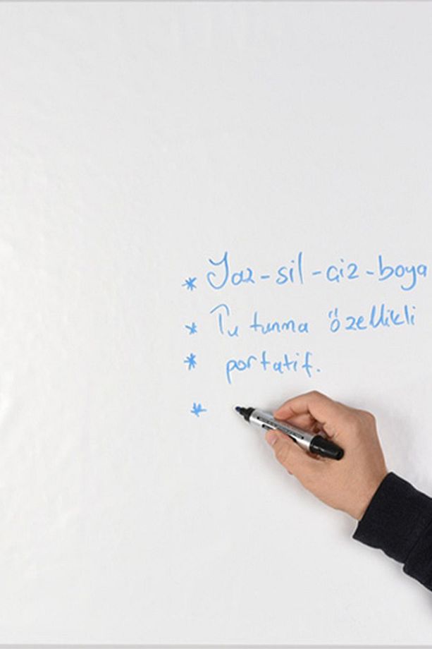 Kaizen Manyetik Yapışkanlı Beyaz Akıllı Kağıt Tahta 100x150 Cm - 1
