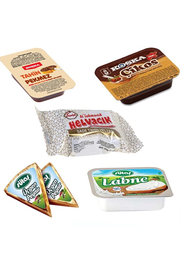 Kahvaltılık Ekonomik Set 5 Çeşit 10 Set