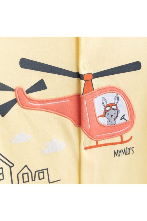 Pilot Rabbit Jumpsuit Without Booties - 3