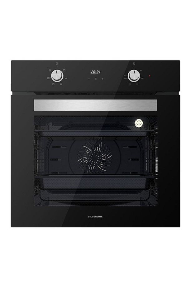 Siyah Cam Ankastre Set 5 Yıl Garanti (3457 Soho 80+cs5365b01+bo6502b02) - 4