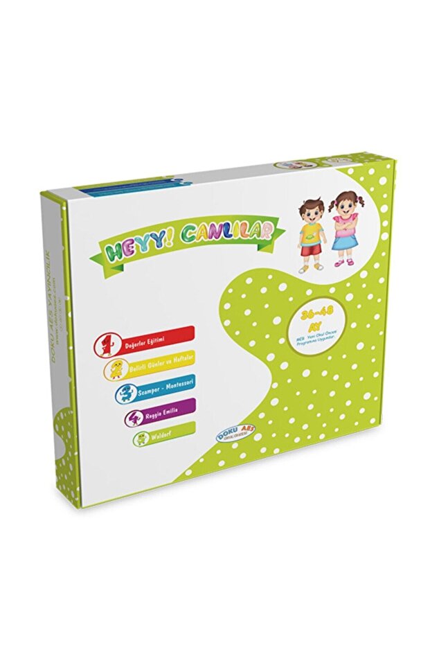 Doku Aes Heyy Canlılar Eğitim Seti 36-48 Ay 3-4 Yaş - 1