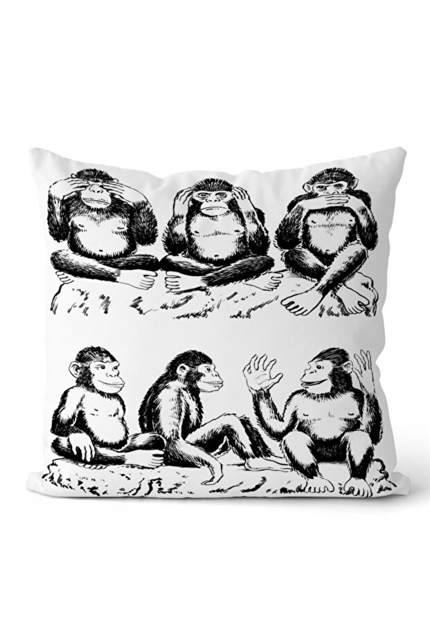 Double Sided Throw Pillow Cover Code: Kir1192 - 1