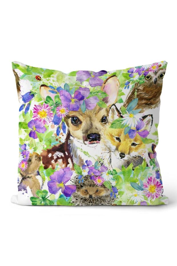 Double Sided Throw Pillow Cover Code: Kir1184 - 1