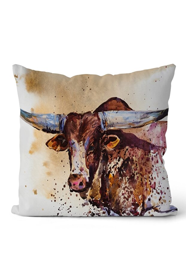 Double Sided Throw Pillow Cover Code: Kir1318 - 1