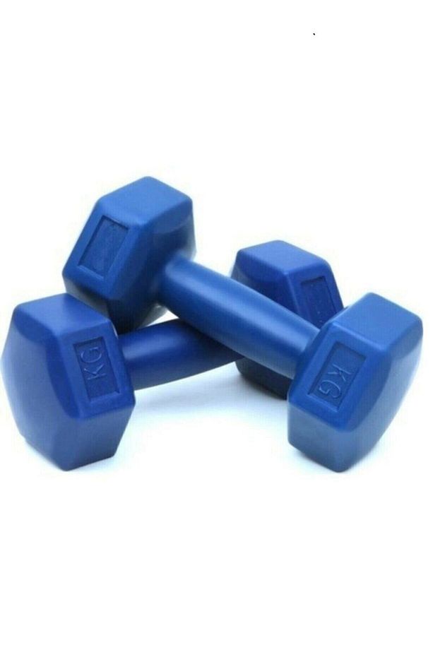 Siyah Pilates Matı Ve Dambıl Set - 2 X 1 Kg Dambıl Ve Pilates Minderi Seti - 4