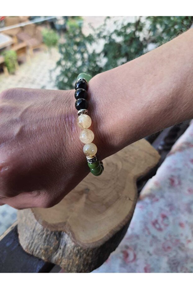 Money Magnet Natural Stone Bracelet