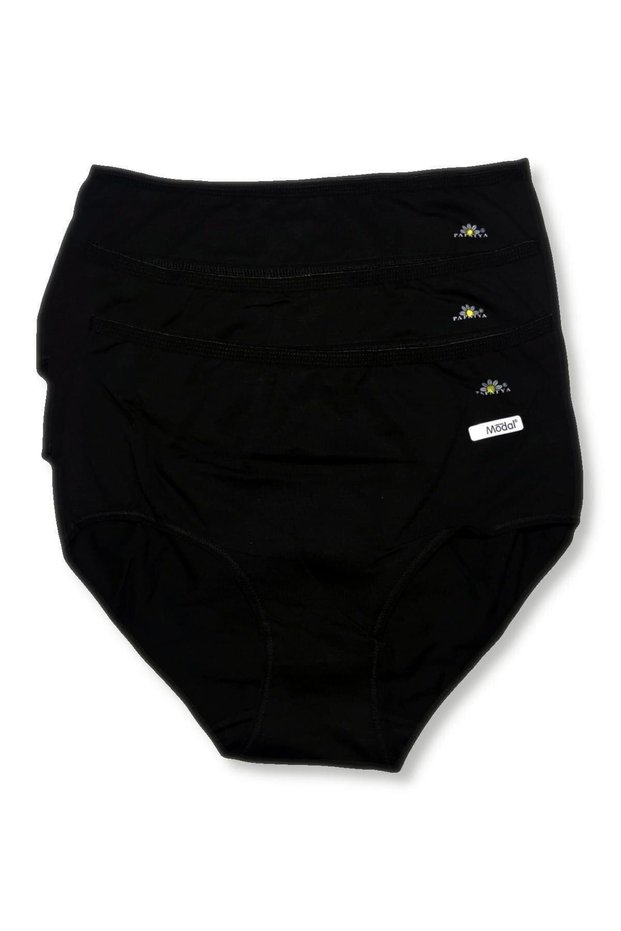Women's White 3-Pack Lycra Modal Classic Panties