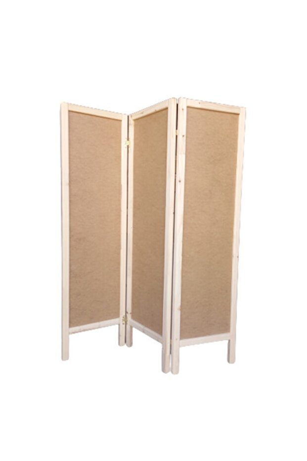 Ahşap Paravan, Katlanabilir, 3 kanatlı - 2