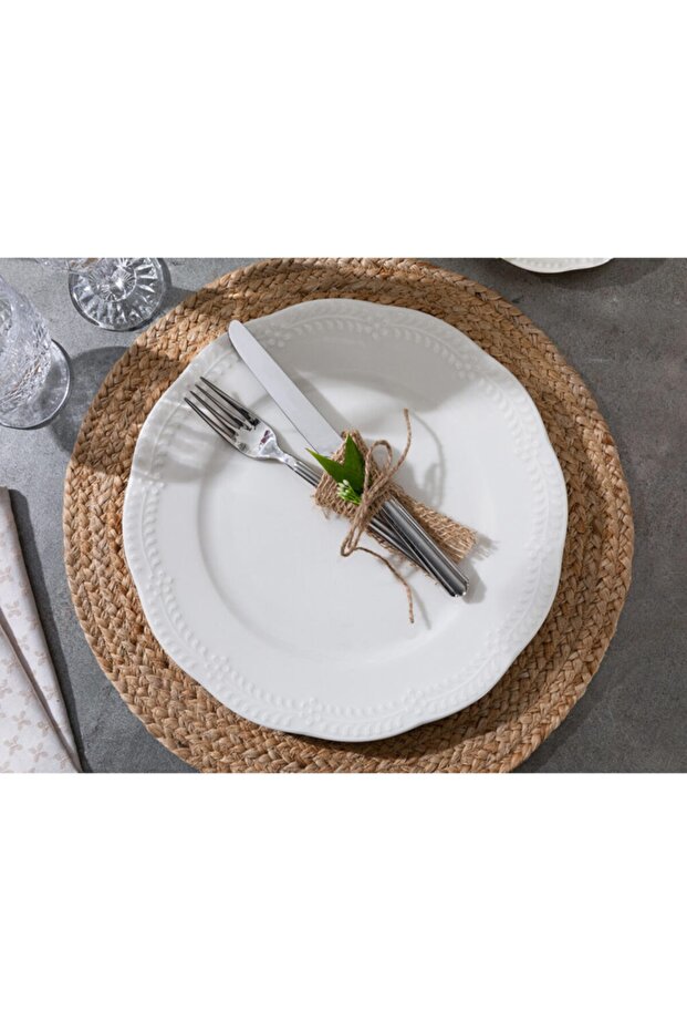 Vienna Porcelain Cake Plate 20 Cm Light Cream