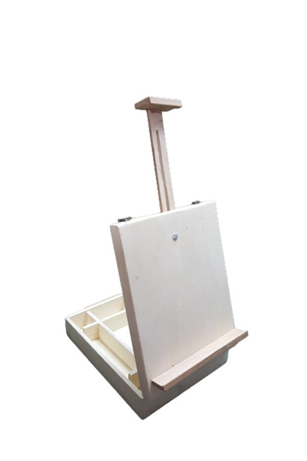 Ahşap Çantalı Şövale - 2