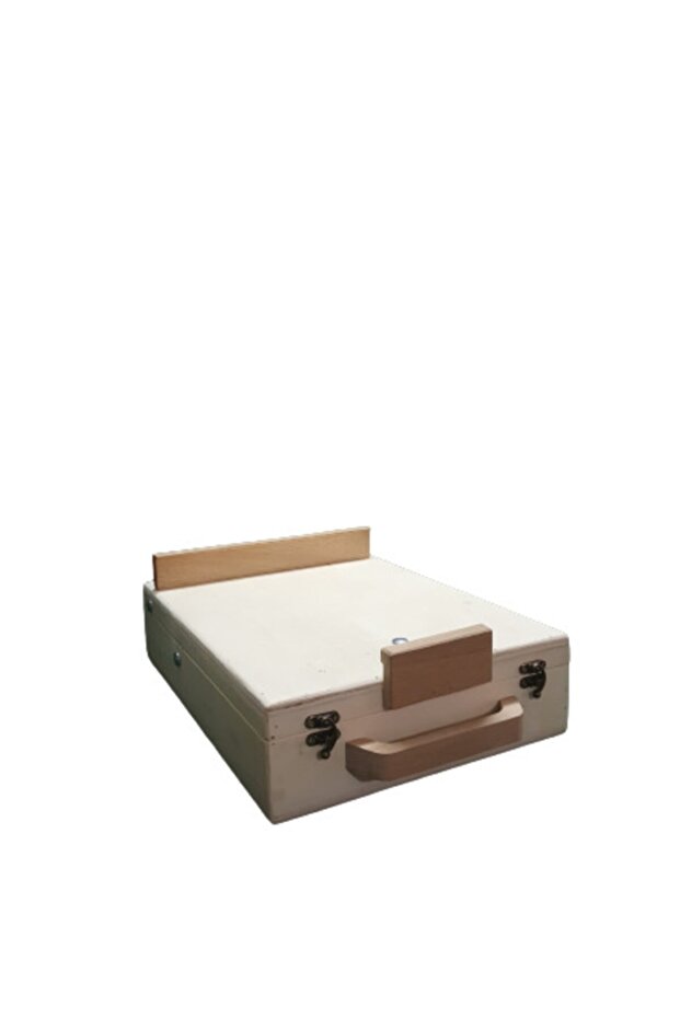 Ahşap Çantalı Şövale - 3