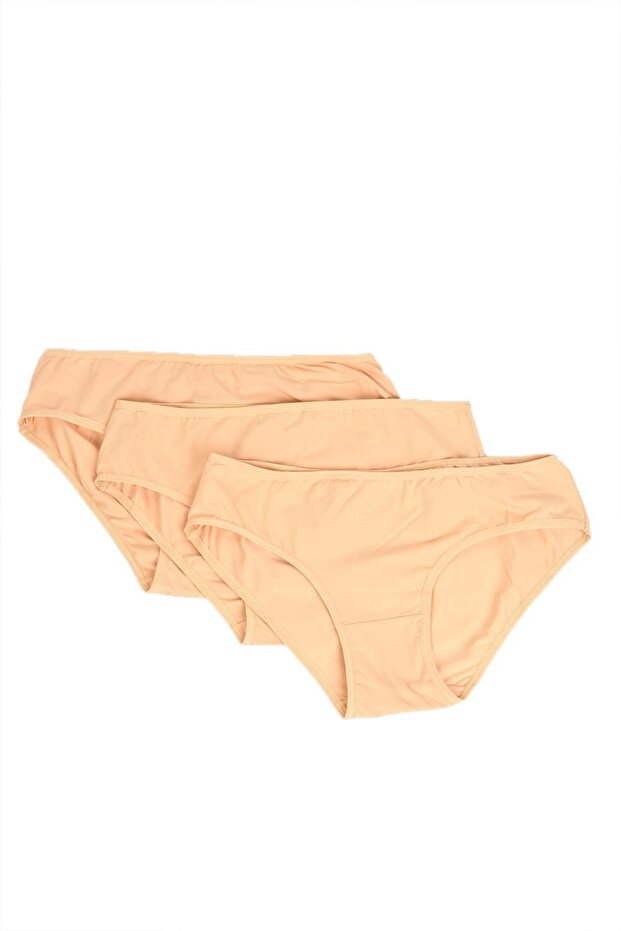 Black 3 Pack Women's Cover Slip Panties 100% Cotton