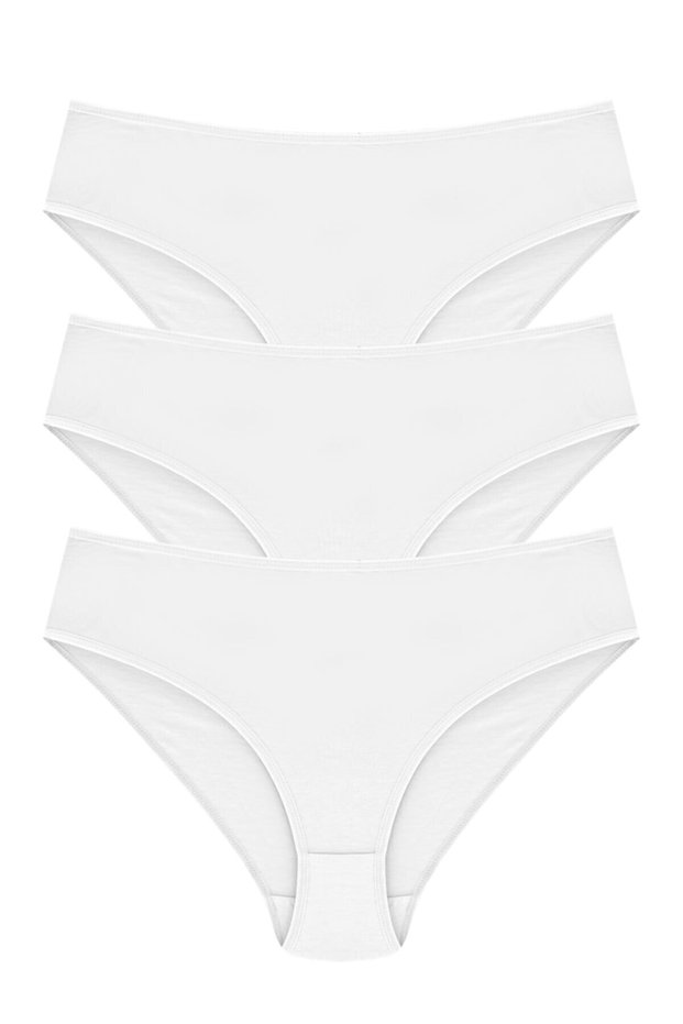 Papatya 100% Cotton High Waist Panties 3 Pack