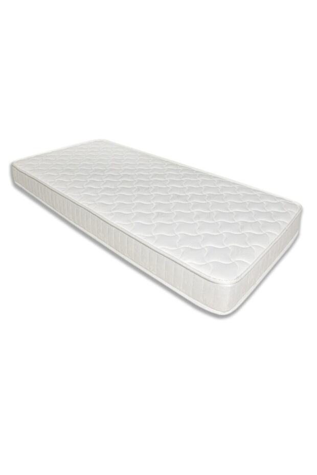 Tek Kişilik 90x190x12 Hafızalı Visco Sünger Yaysız Havlu Kumaş Yatak - 1