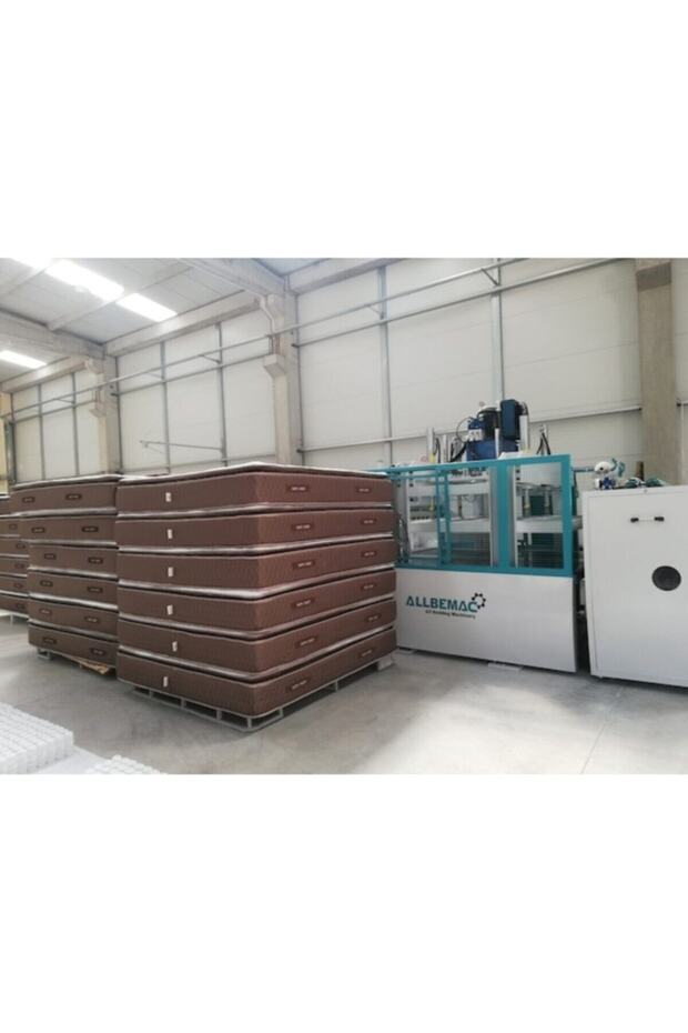 Tek Kişilik 90x190x12 Hafızalı Visco Sünger Yaysız Havlu Kumaş Yatak - 4