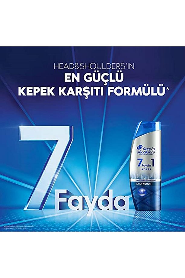 7 Fayda 1 Arada Multi Action Kepeğe Karşı Etkili Güçlü Formül Içeren Şampuan, 360 ml - 4