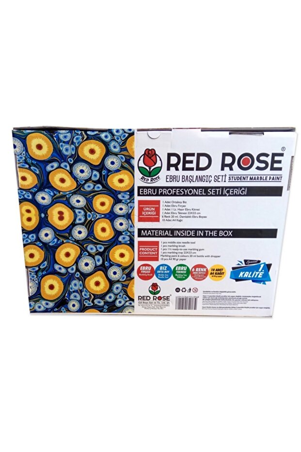 Ebru Başlangıç Seti - Pratik Hazır Ebru Seti - 4