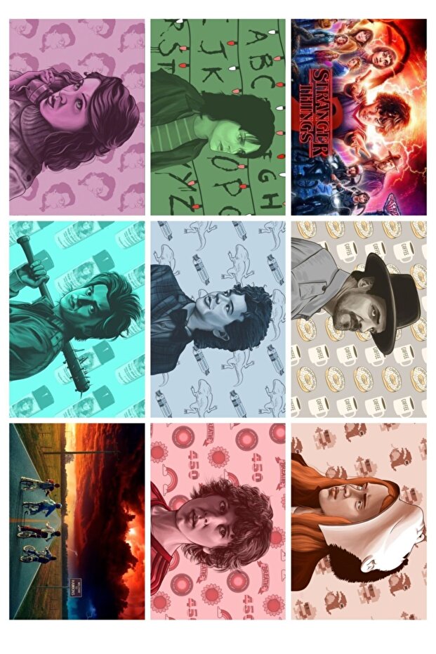 Stranger Things Photocard Set - 4