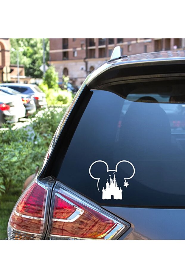 Mouse Tower Auto Sticker - 20cm Car Style