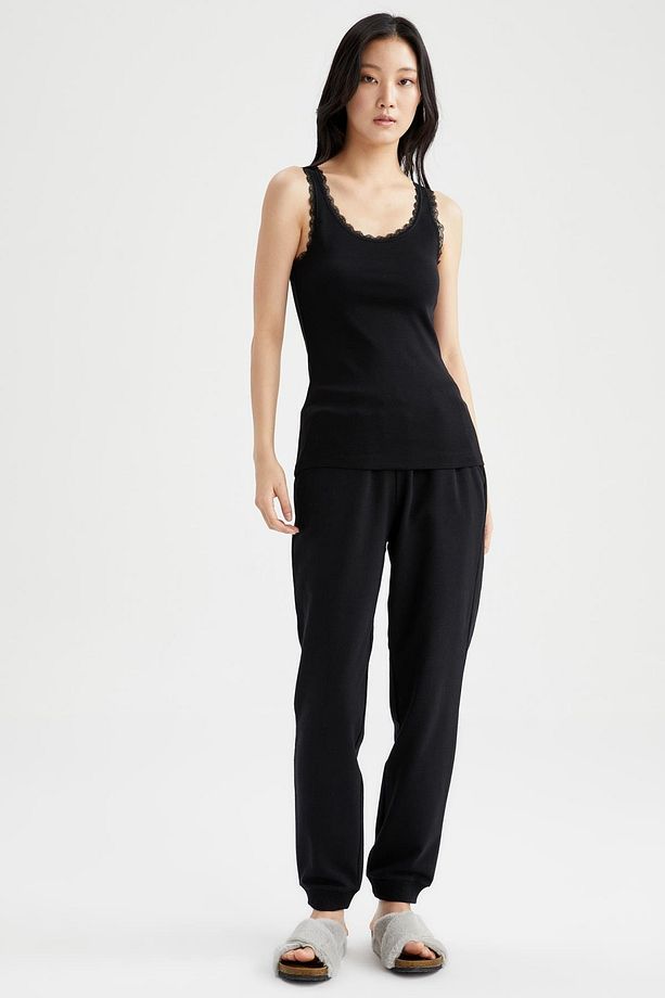 Fall In Love Regular Fit Dantelli Askılı Atlet - 2