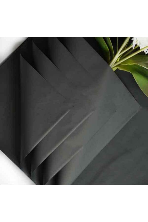 Black Plush Paper 50x70 Cm 10 Pieces