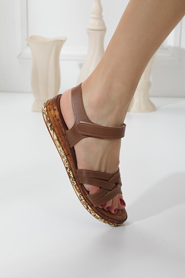 Taba Kadın Sandalet - 4