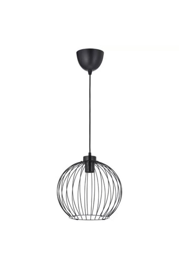 Grındfallet Sarkıt Lamba, Siyah, 30 Cm - 1