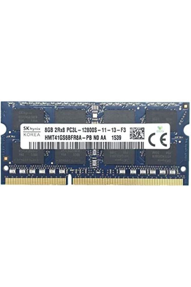 Sk Hmt41gs6bfr8a-pb 8gb Ddr3-1600 Mhz Pc3l 12800 1.35v 16 Çip Notebook Ram Kutusuz - 1
