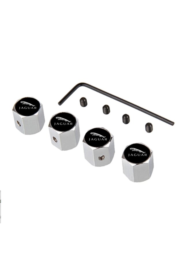 Jaguar Chrome Color Lockable Metal Valve Cover