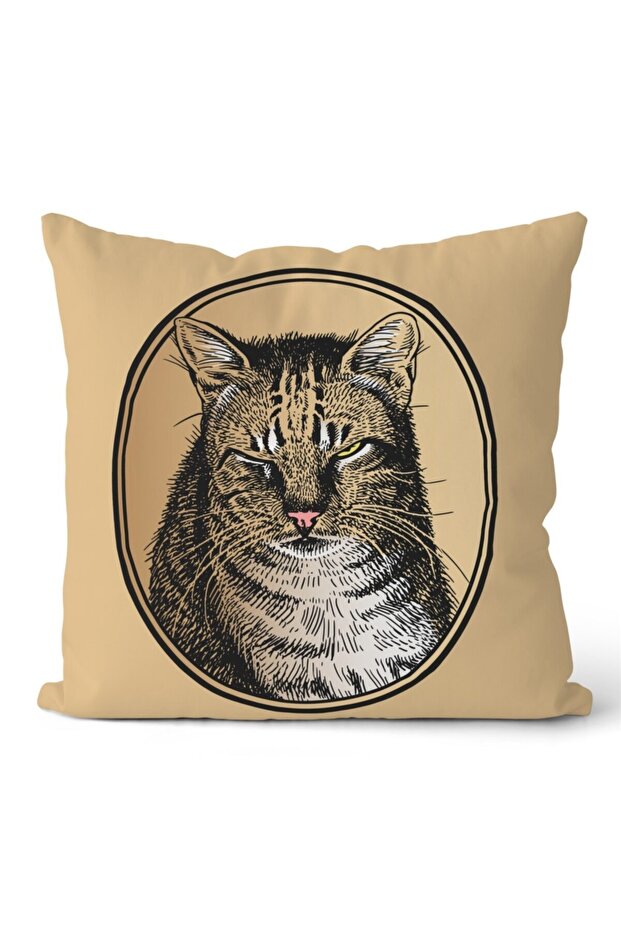 Double Sided Throw Pillow Cover Code: Kir3533 - 1