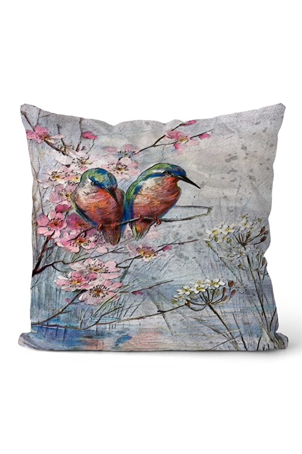 Double Sided Throw Pillow Cover Code: Kir2602 - 1