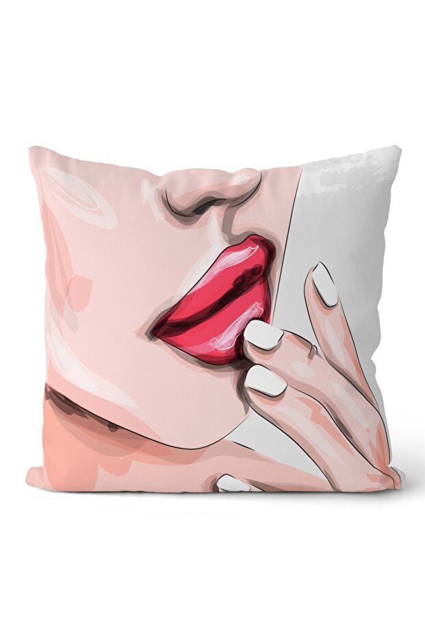 Double Sided Throw Pillow Cover Code: Kir3397 - 1