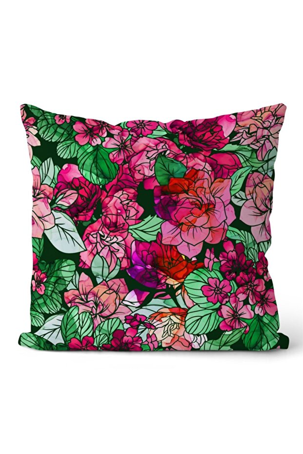 Double Sided Throw Pillow Cover Code: Kir3190 - 1