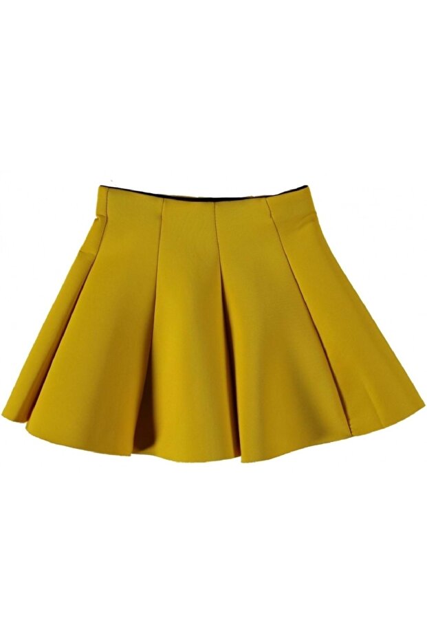 301410 Kız Dalgıç Etek - Sarı - 9-10 Yaş - 1