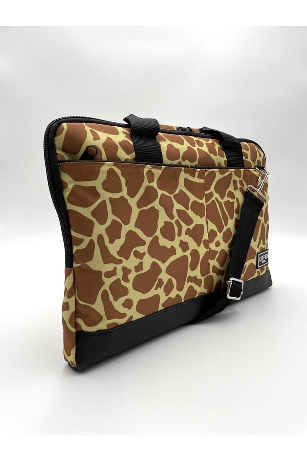 15.6'' Inç Zürafa Desenli Laptop/macbook/notebook/bilgisayar/evrak Çantası - 3