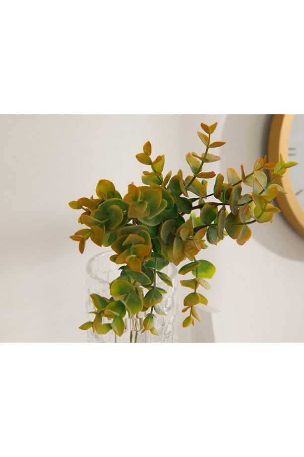 Honewort Kumaş Tek Dal Yapay Çiçek 36 Cm Yeşil - 2