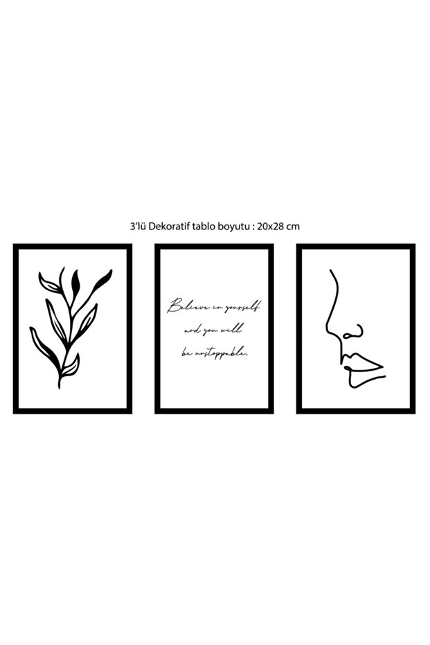 Çerçeve Görünümlü Mdf Tablo - 2