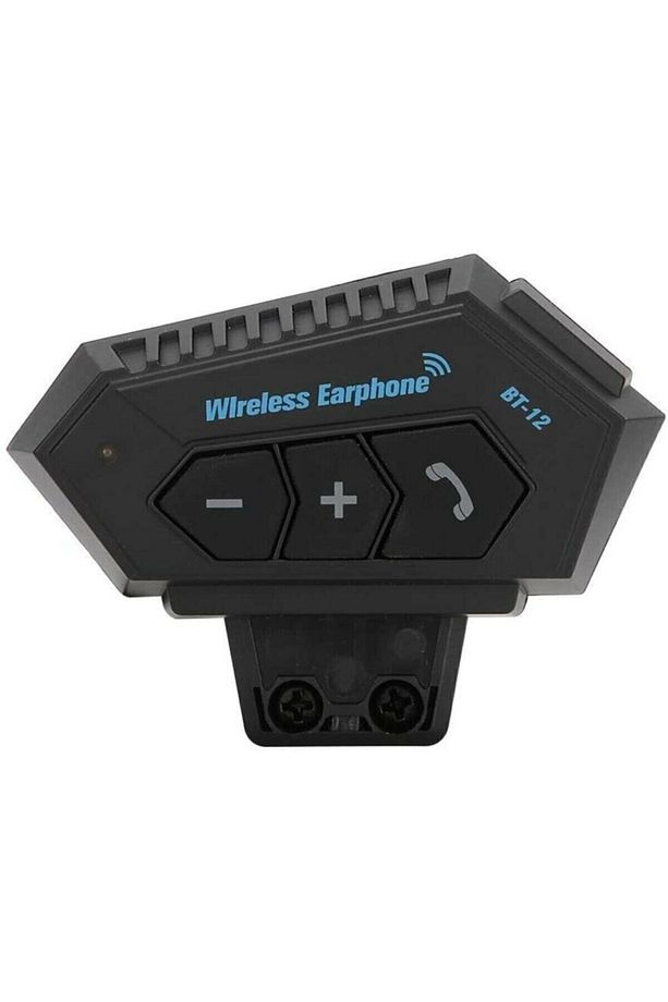 Bt12 Kask Kulaklık Bluetooth Motosiklet Kulaklık Bluetooth Intercom - 2