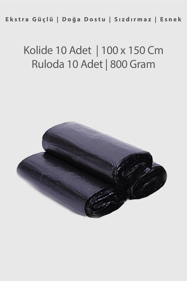 Hantal Boy 100x150 Cm 800 Gr. Çöp Poşeti - Torbası(KOLİ) - 3