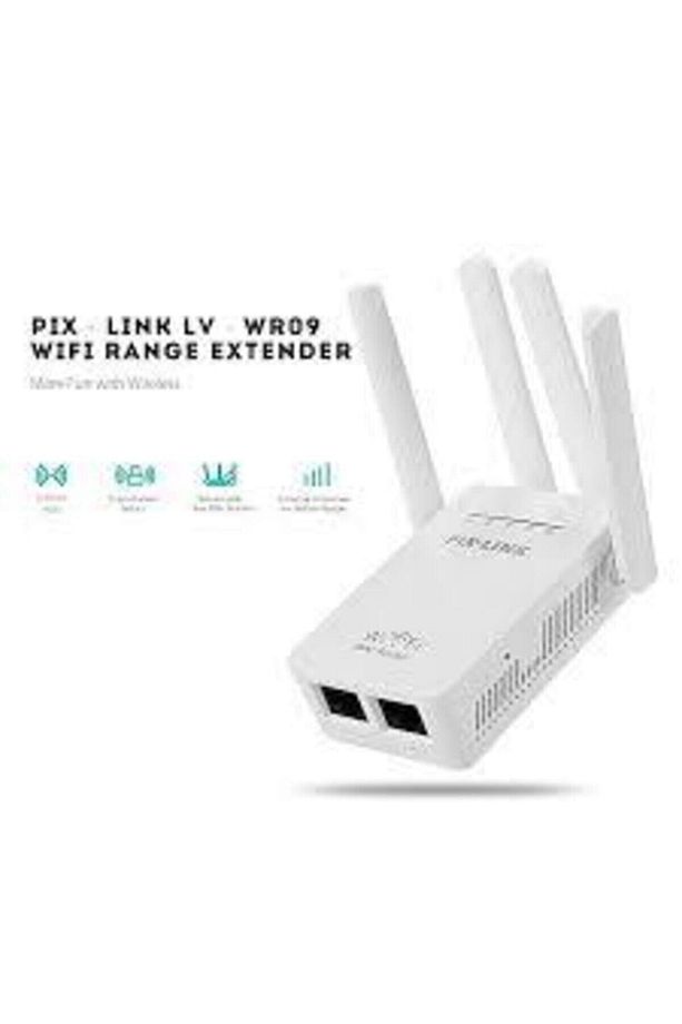 Pix-link Access Point Repeater Router 4 Antenli 300 Mbps - 2