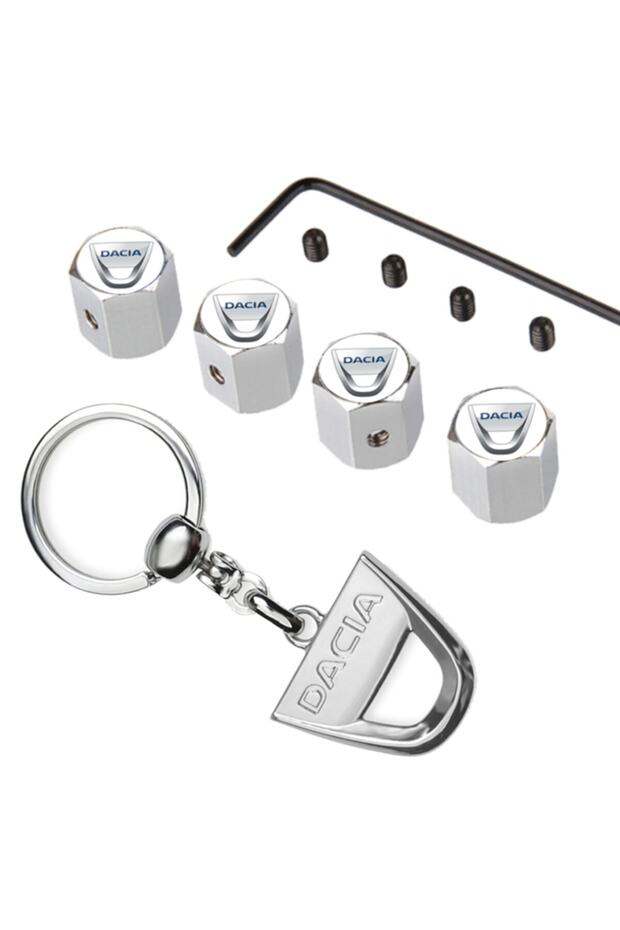 Dacia Lodgy Valve Cover Chrome Allen Model and Keychain