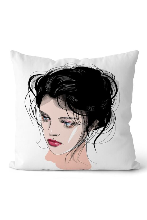 Double Sided Throw Pillow Cover Code: Kir3408 - 1