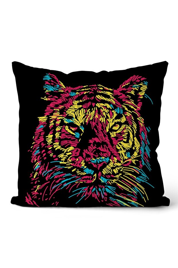 Double Sided Throw Pillow Cover Code: Kir2799 - 1