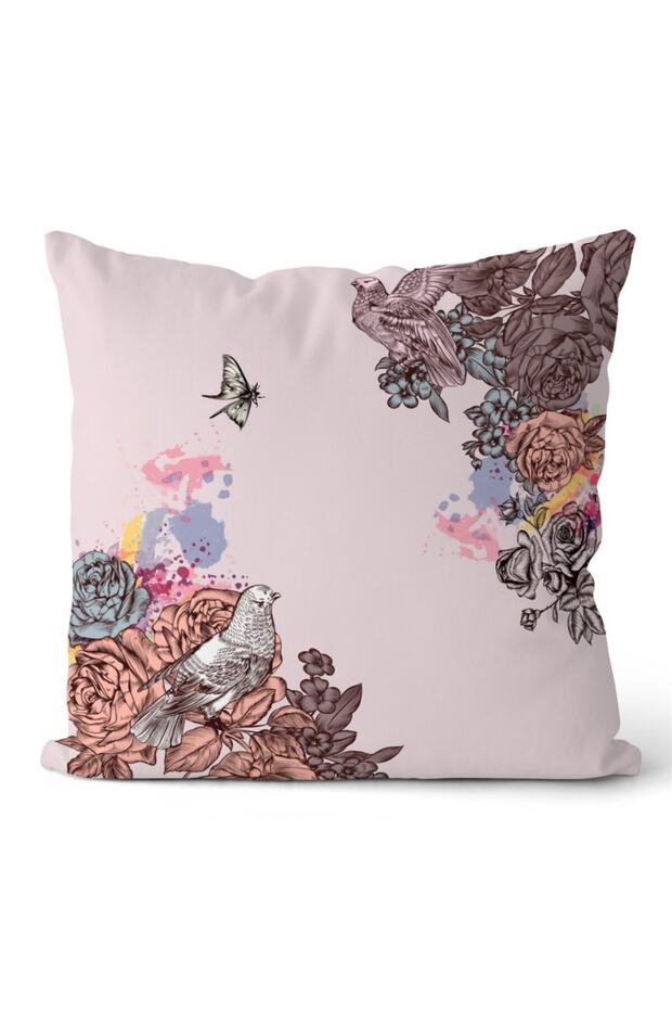Double Sided Throw Pillow Cover Code: Kir3259 - 1