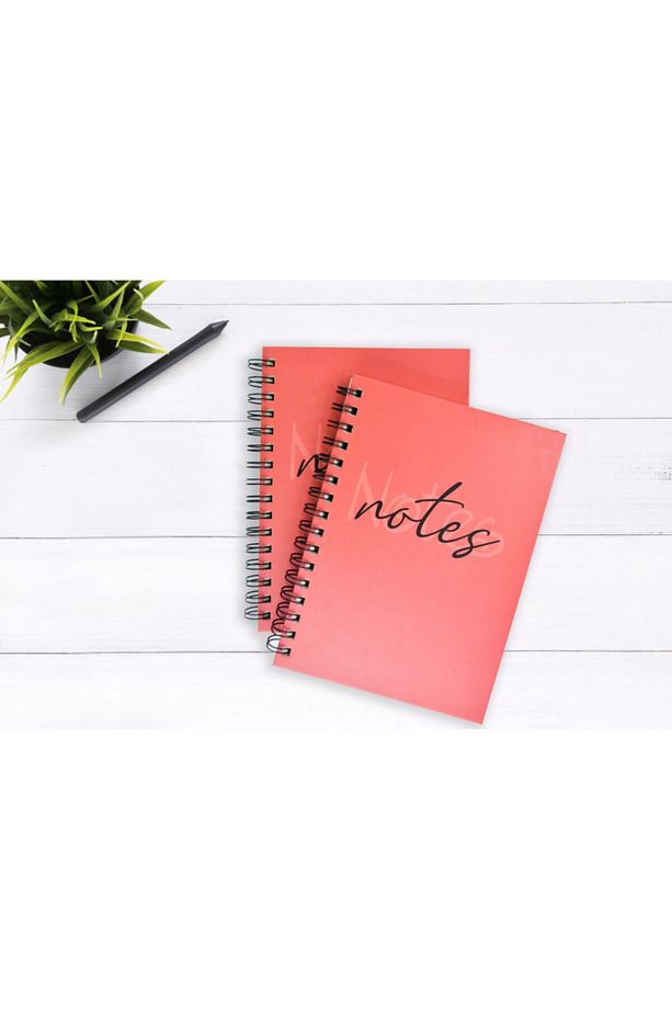 Notes Yazılı Çizgisiz Spiral Defter - 4